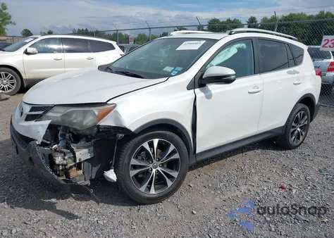 2015 Toyota Rav4 Limited z USA, uszkodzony, nr VIN 2T3DFREV1FW355112